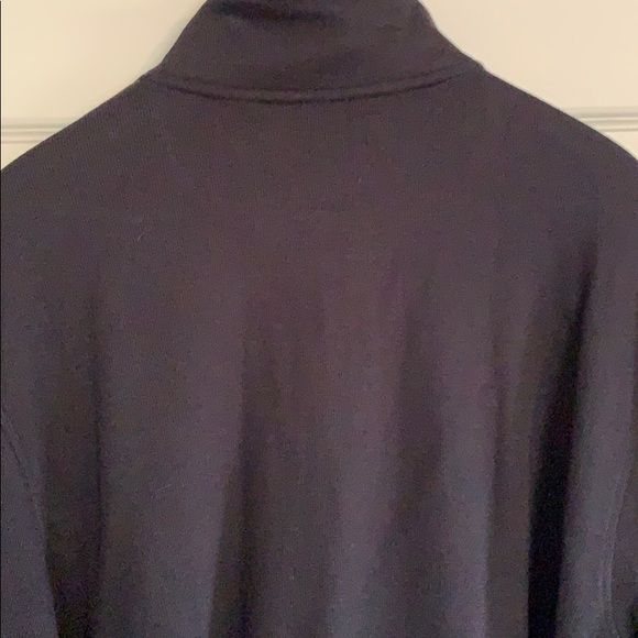 Izod Black Half Zip Pullover - Picture 4 of 4